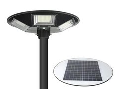 Lampa Solara Stradala Jortan tip OZN 300W cu stalp,senzor de miscare si  telecomanda
